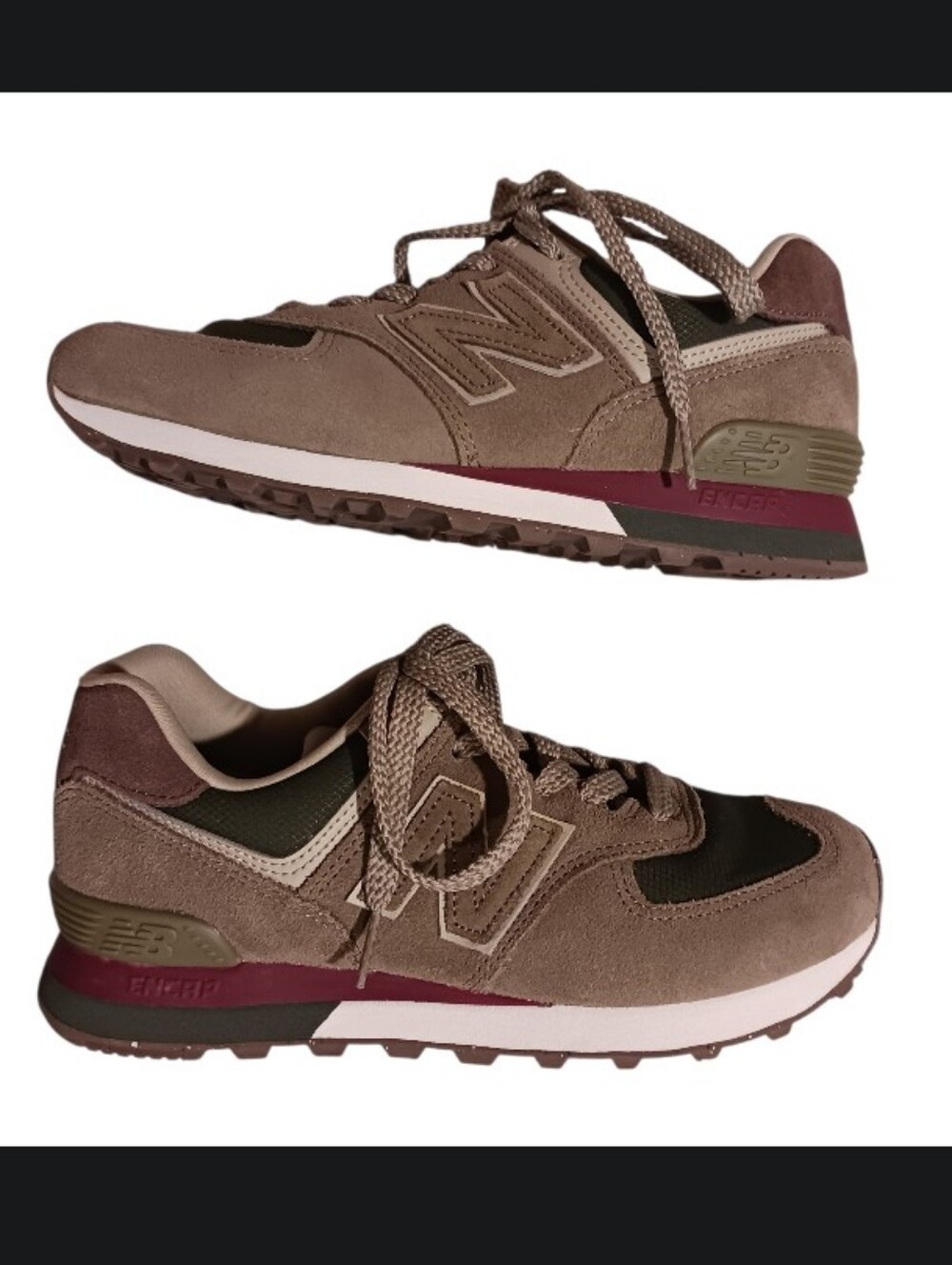 New Balance 574 Lifestyle Sneaker Olive - Picture 6 of 15